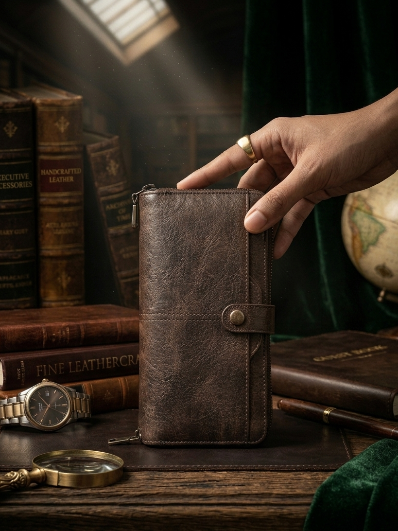 Premium Long Zipper Wallet (Unisex)