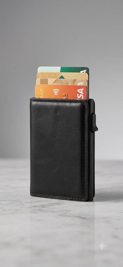 Smart pop-up Metal Card Holder