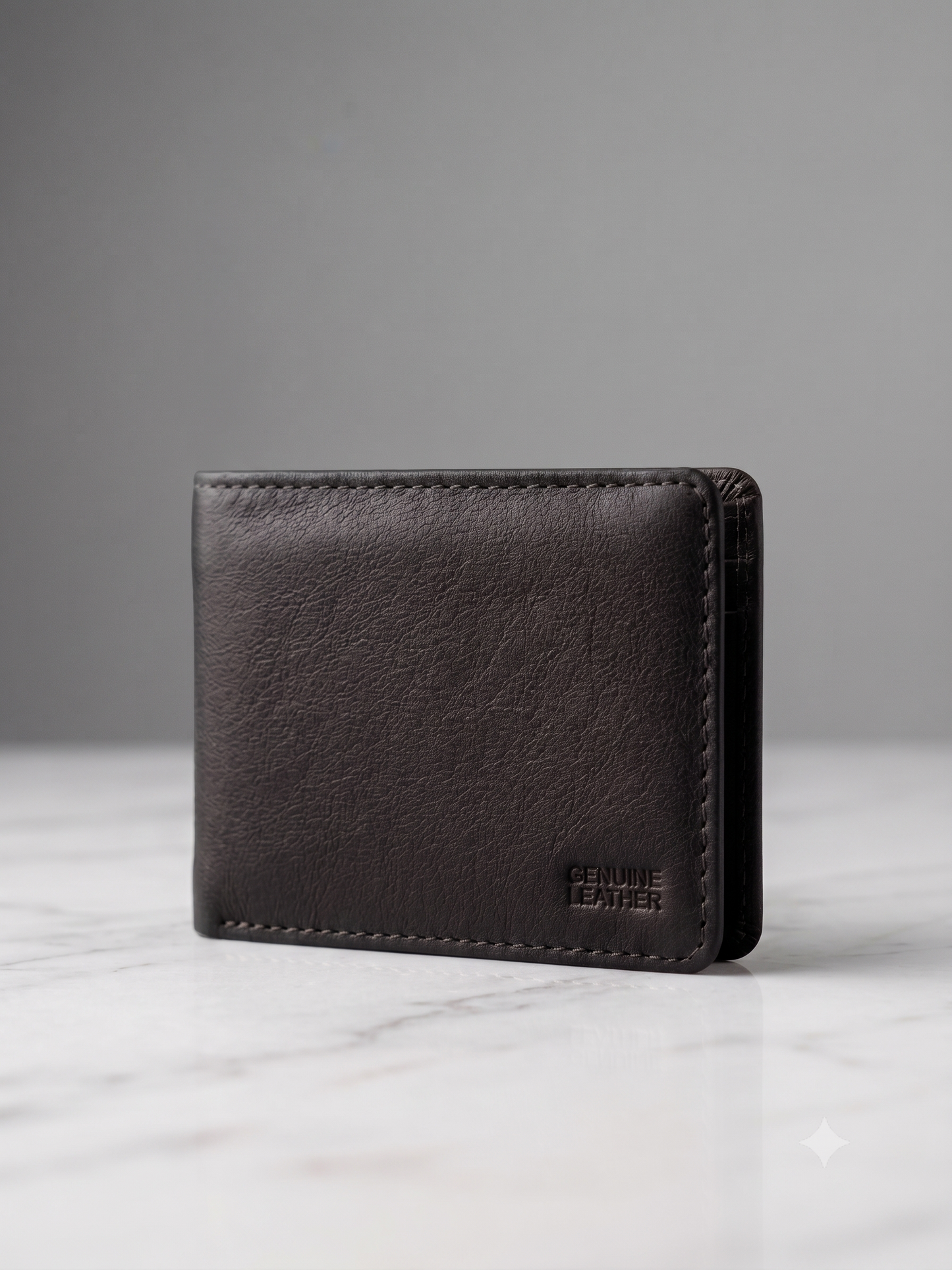 Genuine Leather Slim Dollar Size Wallet