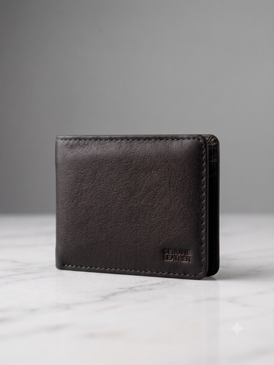 Genuine Leather Slim Dollar Size Wallet