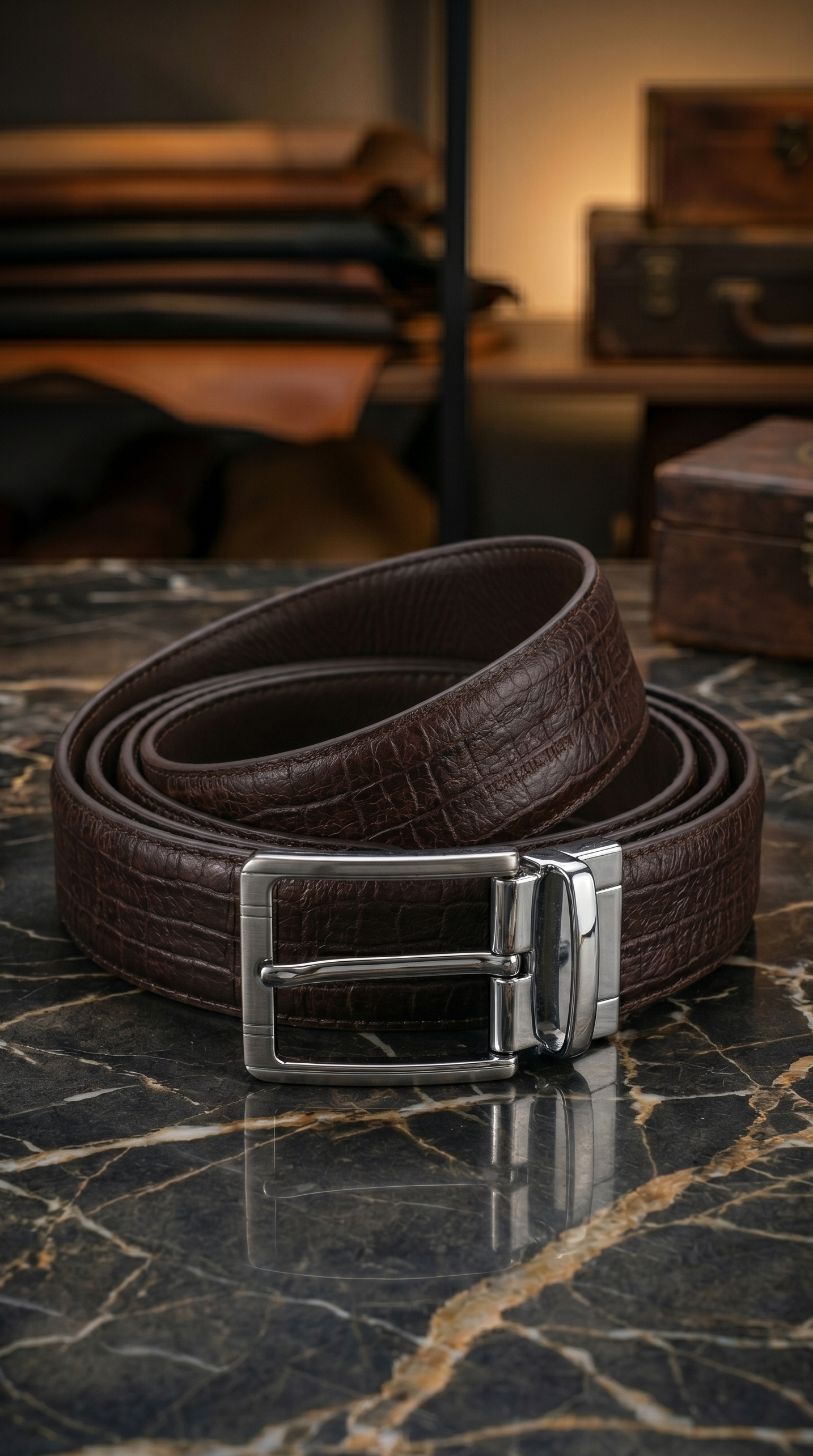 Men's premium 2 in 1 Convertible Belt