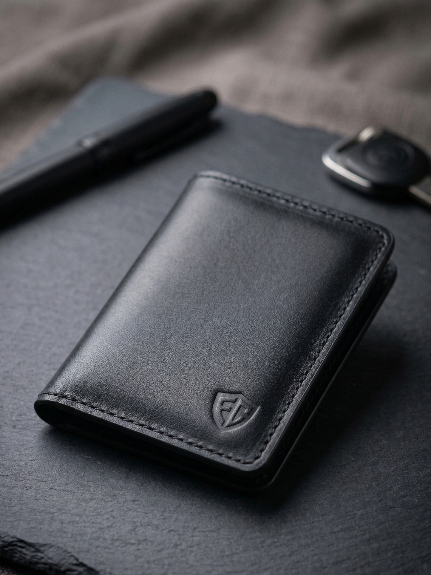 Genuine Brown Leather slim Wallet for Men in Pakistan