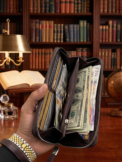 Premium Long Zipper Wallet (Unisex)