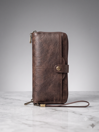 Premium Long Zipper Wallet (Unisex)