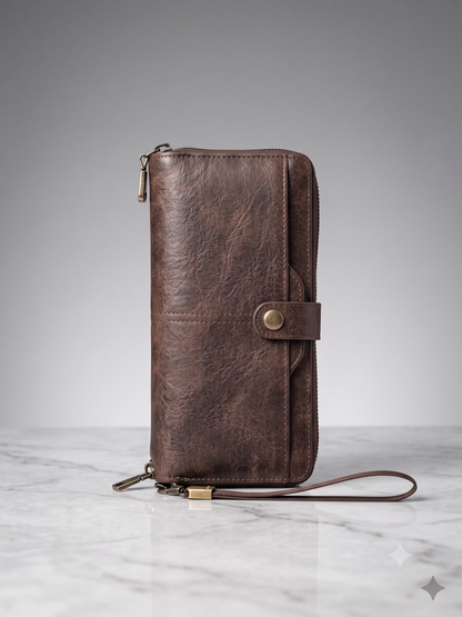 Premium Long Zipper Wallet (Unisex)