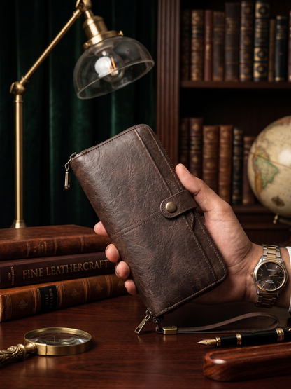 Premium Long Zipper Wallet (Unisex)