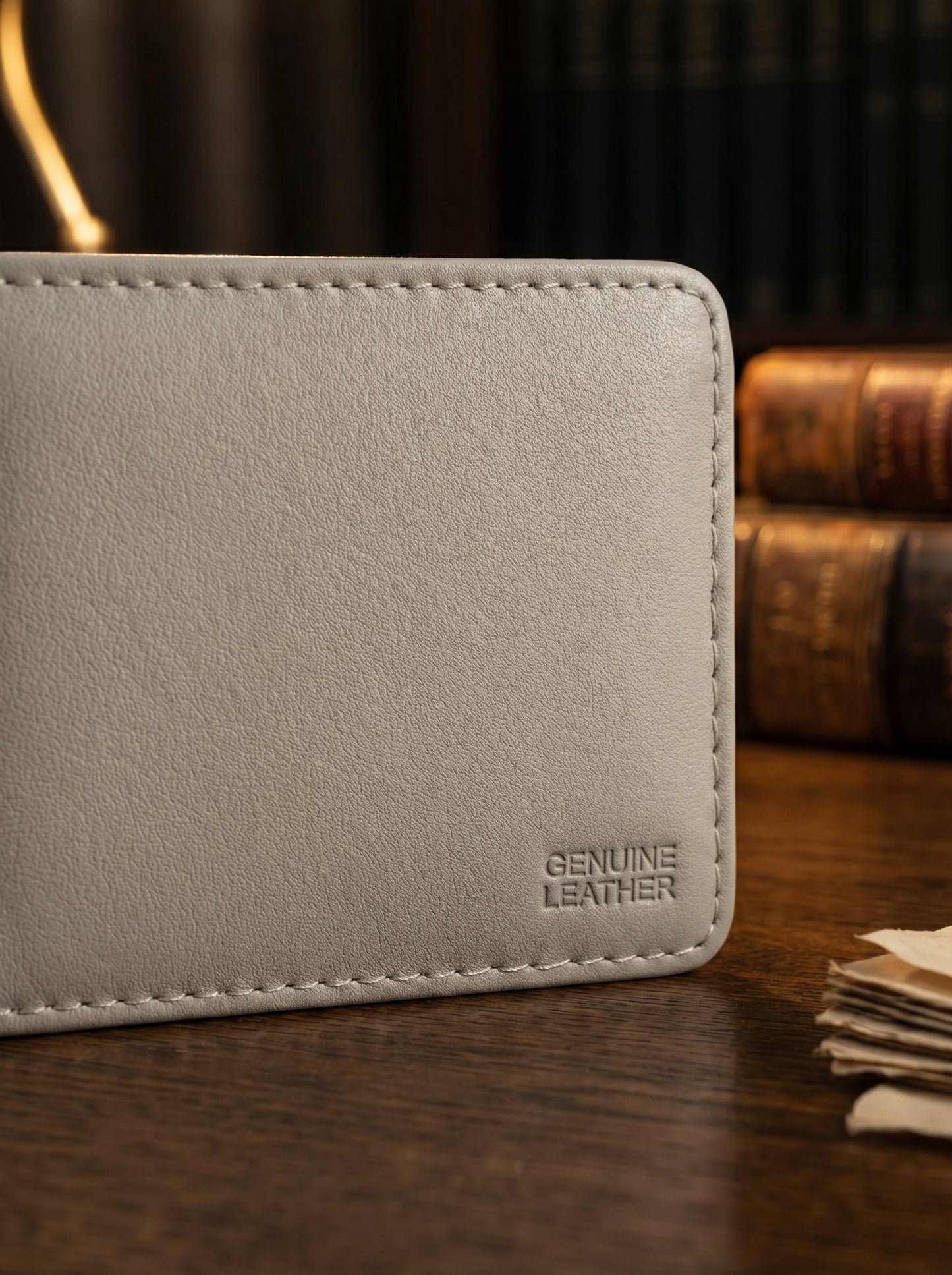 Genuine Leather Slim Wallet